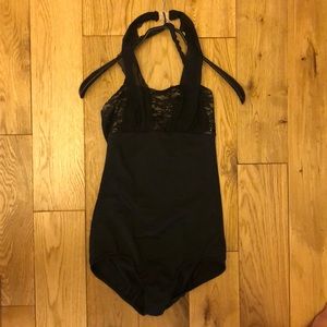 Black Halter Leotard